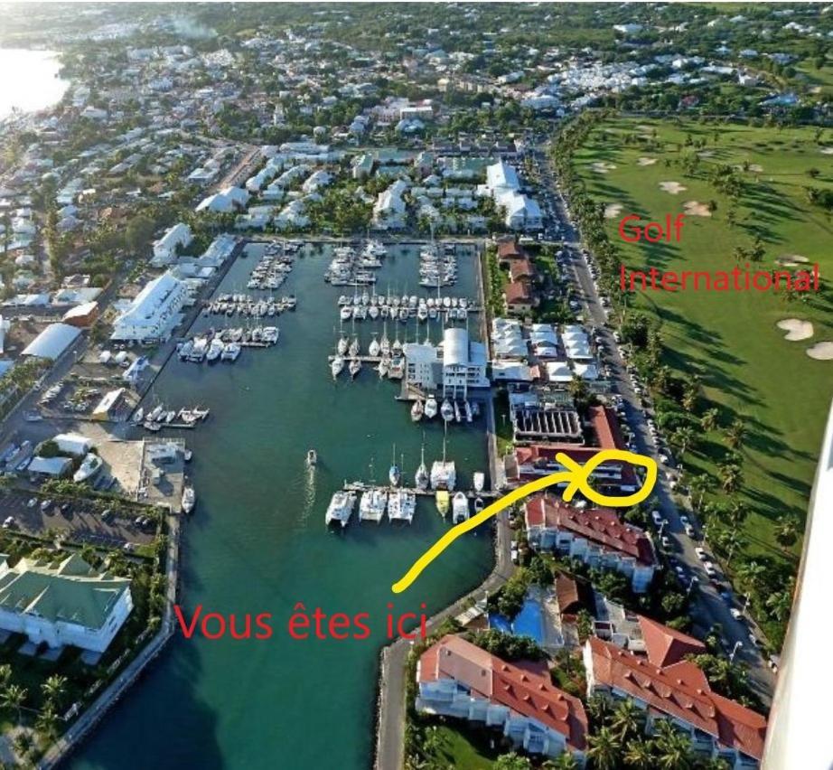Duplex 5 Etoiles Entre Marina Et Golf International Saint-Francois (Grande-Terre) Exterior foto